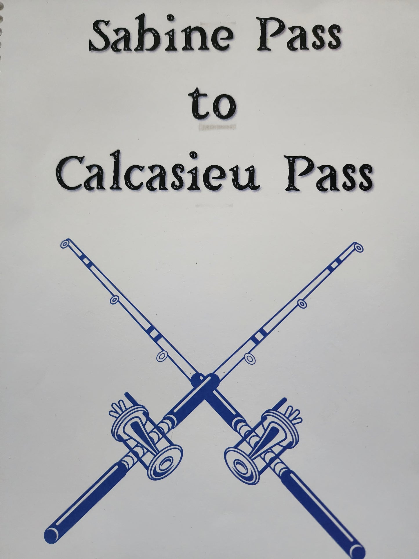 Sabine Pass to Calcasieu Pass GPS Fishing Guide (PDF)